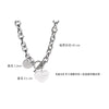 Spring and Summer Ladies Simple and Sweet Style Love Necklace Ladies Gift Exquisite Hip-hop Necklace Jewelry