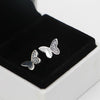 Spring collection silver 925 jewelry flowers and butterfly stud earrings for women 925 sterling silver jewelry brinco Memnon