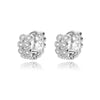 Square Circle Hoop Earrings For Women Stainless Steel Shiny Cubic Zircon Earring 2023 Trend Party Jewelry Couple Gift brinco