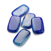 Square Purple Natural Gemstone 5 Colour Agate Blue Red Big Pendant Necklaces For Women Jewelry Make Maxi Colar Charm Collares