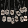 Stainless Steel 12 Horoscope Zodiac Sign Silver Color Pendant Necklace Aries Leo   12 Constellation Jewelry
