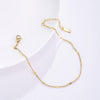 Stainless Steel Anklet For Women Gold Color Round Chain Anklet Leg Bracelets on the leg Jewelry Women Accessories, 1 Piece
