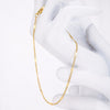 Stainless Steel Anklet For Women Gold Color Round Chain Anklet Leg Bracelets on the leg Jewelry Women Accessories, 1 Piece