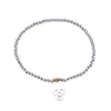 Stainless Steel  Beads Bracelets for Women Silvery Cute Clover Owl Star Music Note Dog Hand Hamsa Charms Bracelet Jewelry Gift