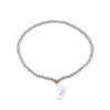 Stainless Steel  Beads Bracelets for Women Silvery Cute Clover Owl Star Music Note Dog Hand Hamsa Charms Bracelet Jewelry Gift