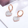 Stainless Steel Chain Earrings 2022 Trend Jewelry for Women Korean Heart Star Lock Earrings Gift 11.11