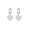 Stainless Steel Chain Earrings 2022 Trend Jewelry for Women Korean Heart Star Lock Earrings Gift 11.11