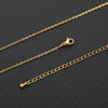 Stainless Steel Chain Necklace Hip Hop Curb Chains Link Men Choker Male Female Accessories Jewelry