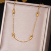 Stainless Steel Chain Necklaces For Man Women Gold Color For Pendant Fine Donot Fade Jewelry