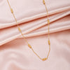Stainless Steel Chain Necklaces For Man Women Gold Color For Pendant Fine Donot Fade Jewelry