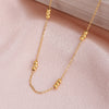 Stainless Steel Chain Necklaces For Man Women Gold Color For Pendant Fine Donot Fade Jewelry