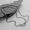 Stainless Steel Choker Man Necklace Chain Goth Jewelry  Accessories  Items Christmas Gift GaaBou Jewellery