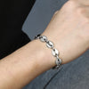 Stainless Steel Coffee Beans Marina Link Chain Bracelet for Men Women Hip Pop Homme Jewelry Gifts  Trendy 7/9/11mm KBM169