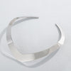 Stainless Steel Collar Necklace V Shape Choker Necklace Gold Color Collares Jewelry Stainless Steel Torques Statement Jewelry