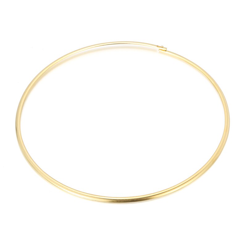 Stainless Steel Collar Necklace V Shape Choker Necklace Gold Color Collares Jewelry Stainless Steel Torques Statement Jewelry