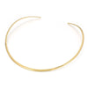 Stainless Steel Collar Necklace V Shape Choker Necklace Gold Color Collares Jewelry Stainless Steel Torques Statement Jewelry
