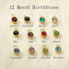 Stainless Steel Custom Name Necklace for Women Personalized Birthstone Necklaces Female Engrave Names Aesthetic Jewelry Gift