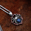 Stainless Steel Ferocious spider Animal Pendant Gem pendant Chain Necklace men Jewelry BP8-571
