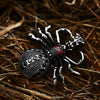 Stainless Steel Ferocious spider Animal Pendant Gem pendant Chain Necklace men Jewelry BP8-571