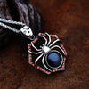 Stainless Steel Ferocious spider Animal Pendant Gem pendant Chain Necklace men Jewelry BP8-571