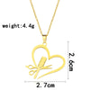 Stainless Steel Hairdresser Scissor Comb Pendant Necklace Heart Hair Stylist Jewelry for Women Girls