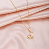Stainless Steel Heart  Mom Crystal Pendant Necklace For Woman Mom Cubic Zirconia Mother's Day Birthday Gift 2022 Trend