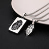 Stainless Steel Heart Necklace Women Men Collares De Moda 2023 Gold Color Necklaces Pendents BFF Jewelry Valentine Day Gifts