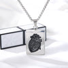 Stainless Steel Heart Necklace Women Men Collares De Moda 2023 Gold Color Necklaces Pendents BFF Jewelry Valentine Day Gifts