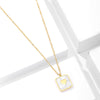 Stainless Steel Heart Pendant Necklace for Women Gold Herringbone Chain Necklace Female Choker Trend Jewelry Gift 2022