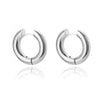 Stainless Steel Hoop Earrings for Women Simple Round Circle Ear Rings Gold Color Earrings 2023 Trend Steampunk Wedding Jewelry