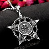 Stainless Steel Moon Star Pentagram Hexagon Pendants Pendant necklaces women Man With charms Pentacle david of star jewelry