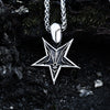 Stainless Steel Moon Star Pentagram Hexagon Pendants Pendant necklaces women Man With charms Pentacle david of star jewelry