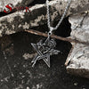 Stainless Steel Moon Star Pentagram Hexagon Pendants Pendant necklaces women Man With charms Pentacle david of star jewelry