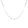Stainless Steel Necklace For Woman Charms Multi-Star Black Beaded Chain Choker Neckalce For Women Accessories Friend Gifts