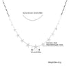 Stainless Steel Necklace For Woman Charms Multi-Star Black Beaded Chain Choker Neckalce For Women Accessories Friend Gifts