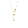Stainless Steel Necklace for Women Star Necklace Simple Geometry Clavicle Chain Jewelry