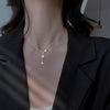Stainless Steel Necklace for Women Star Necklace Simple Geometry Clavicle Chain Jewelry