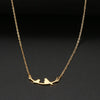 Stainless Steel Necklaces Animal Birds Couple Pendant Chain Charm Collar Necklace For Women Jewelry Party Friends Gifts