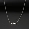 Stainless Steel Necklaces Animal Birds Couple Pendant Chain Charm Collar Necklace For Women Jewelry Party Friends Gifts