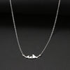 Stainless Steel Necklaces Animal Birds Couple Pendant Chain Charm Collar Necklace For Women Jewelry Party Friends Gifts