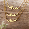 Stainless Steel Necklaces Animal Birds Couple Pendant Chain Charm Collar Necklace For Women Jewelry Party Friends Gifts