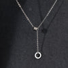 Stainless Steel Necklaces Elegant Gothic Minimalist Waist Pendant Chain Fine Choker Necklace For Women Jewelry Gifts NEW