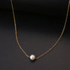 Stainless Steel Necklaces Multilayer Style Pearl "V" Simple Geometry Necklace For Women Jewelry Party Friends Gifts 2021