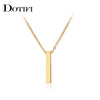 Stainless Steel Necklaces Minimalism Classic Style Men Chain Necklace For Women Jewelry Collar Pendant Gifts NEW