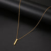 Stainless Steel Necklaces Minimalism Classic Style Men Chain Necklace For Women Jewelry Collar Pendant Gifts NEW