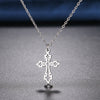 Stainless Steel Necklaces Vintage Cross Pendants Chain Choker Jewellery Necklace For Women Jewelry Goth Party Gifts NEW
