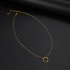Stainless Steel Necklaces Vintage Openwork Flowers Occident  Choker Pendant Chain Necklace For Women Jewelry Party Gifts