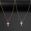 Stainless Steel Necklaces Vintage Style Cross Pendants Chain Choker Jewellery Necklace For Women Jewelry Wedding Gifts