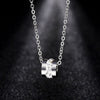Stainless Steel Trend Cute Bear Heart Star Necklace For Women Link Chains Mini Animal Pendant Female Jewelry Christmas Gift