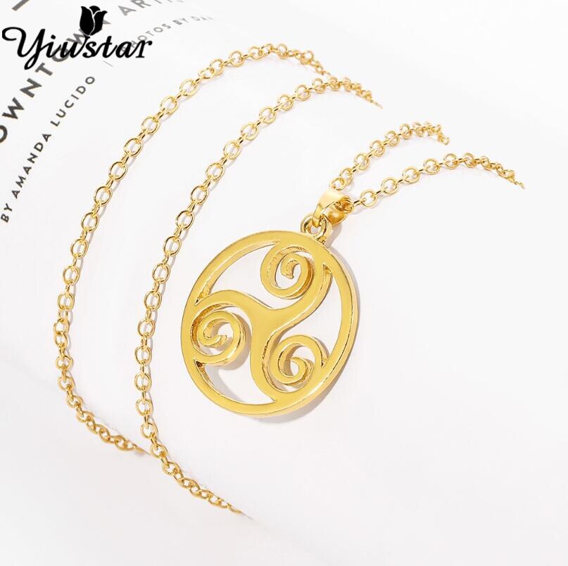 Stainless Steel Pentagram Steampunk Satan Fork Necklaces Hidden Devil Chokers  Jewelry for Women Men Vintage Hero Symbol